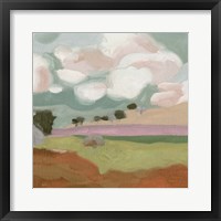 Violet Fields IV Framed Print