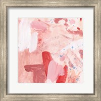 Framed 'Pink Sky II' border=