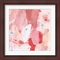 Framed 'Pink Sky III' border=