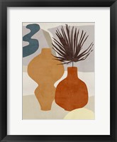 Decorated Vases III Framed Print