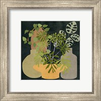 Framed 'Decorative Vases IV' border=