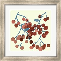 Framed 'Sweet Cherries I' border=