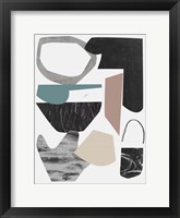 Underground Shapes III Framed Print