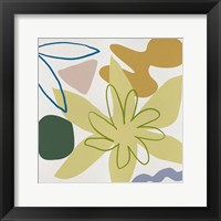 Framed 'Flower Petals I' border=