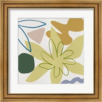 Framed 'Flower Petals I' border=