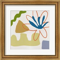 Framed 'Flower Petals III' border=