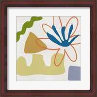 Framed 'Flower Petals III' border=