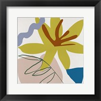 Framed 'Flower Petals V' border=