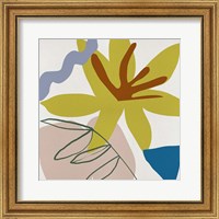 Framed 'Flower Petals V' border=