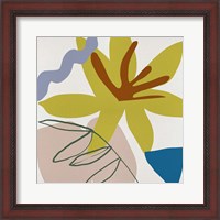 Framed 'Flower Petals V' border=