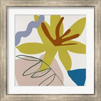 Framed 'Flower Petals V' border=