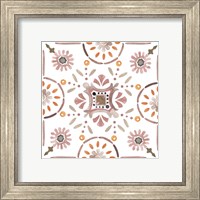 Framed 'Summertime Ceramic IV' border=