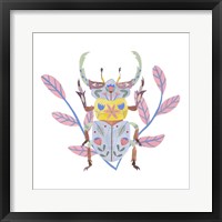 Floral Beetles IV Framed Print