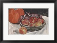 Autumn Apples II Framed Print