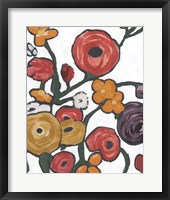 Stretching Blooms I Framed Print