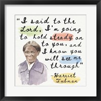 Framed Harriet Tubman I