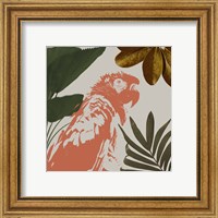 Framed 'Graphic Tropical Bird I' border=