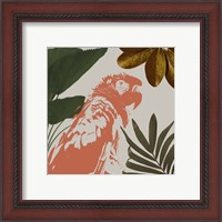 Framed 'Graphic Tropical Bird I' border=