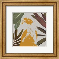 Framed 'Graphic Tropical Bird II' border=