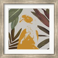 Framed 'Graphic Tropical Bird II' border=