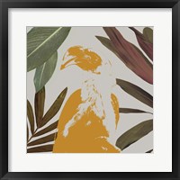 Graphic Tropical Bird II Framed Print