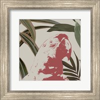 Framed 'Graphic Tropical Bird IV' border=