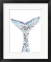 Mosaic Tail I Framed Print
