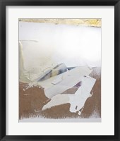 Gold Divided I Framed Print