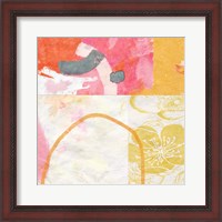 Framed 'Kimono No. 1' border=