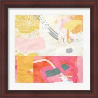 Framed 'Kimono No. 2' border=