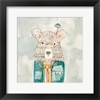 Mr. Bolo Bear Framed Print