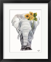 Framed Sunflower Ellie