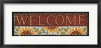 Framed Warm Welcome II