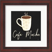 Framed 'Fresh Coffee Cafe Mocha' border=