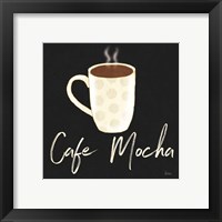 Framed 'Fresh Coffee Cafe Mocha' border=