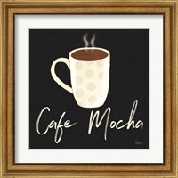 Framed 'Fresh Coffee Cafe Mocha' border=