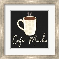 Framed 'Fresh Coffee Cafe Mocha' border=