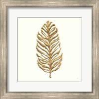 Framed 'Gilded Palm IV' border=