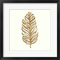 Framed 'Gilded Palm IV' border=