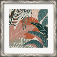 Framed 'Big Cat Beauty IV' border=