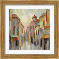 Framed 'Pastel Street II' border=