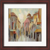 Framed 'Pastel Street II' border=