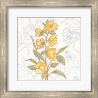 Framed 'Flower Sophistication II' border=