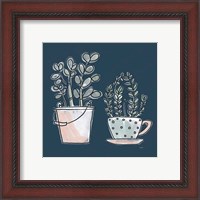 Framed 'Plants Life IX' border=