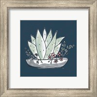 Framed 'Plants Life VI' border=