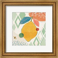 Framed 'Fruit Frenzy VI' border=