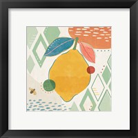 Framed 'Fruit Frenzy VI' border=