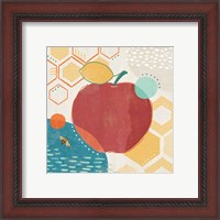 Framed 'Fruit Frenzy V' border=