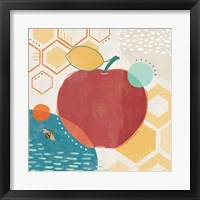 Framed 'Fruit Frenzy V' border=