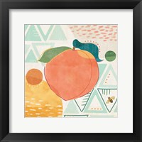 Framed 'Fruit Frenzy III' border=